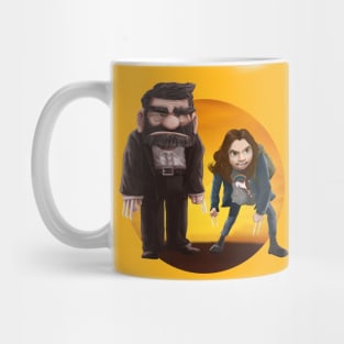 Old X-Man and Little Mutant Girl Mug